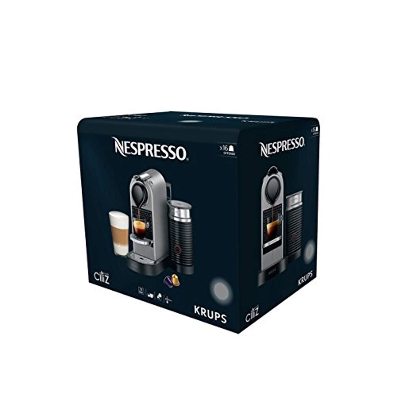 Krups Nespresso XN7405 Kapselmaschine New CitiZ