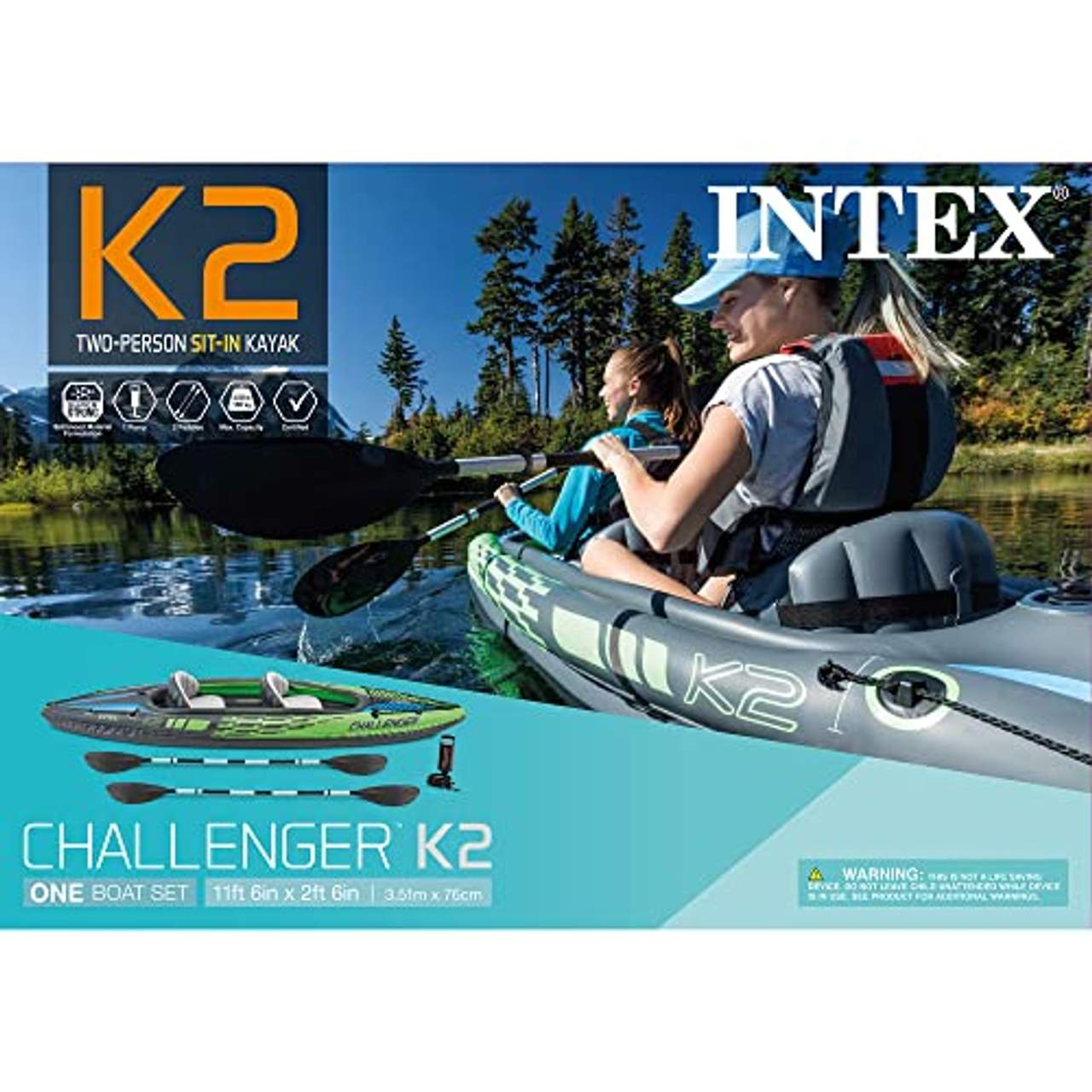 Intex Challenger K2 Schlauchboot