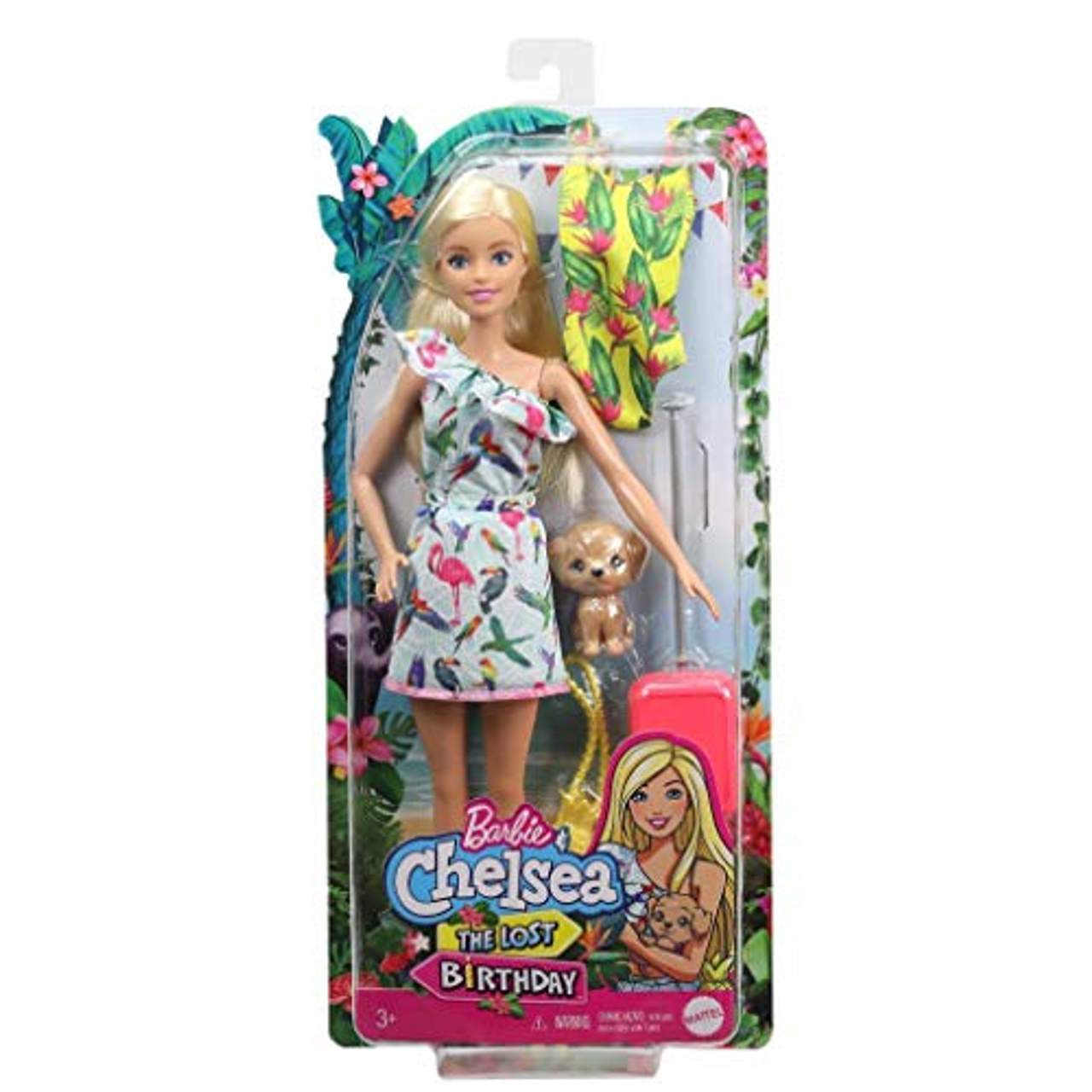 Barbie GRT87 Barbie und Chelsea "Dschungelabenteuer" Barbie und Zubehör