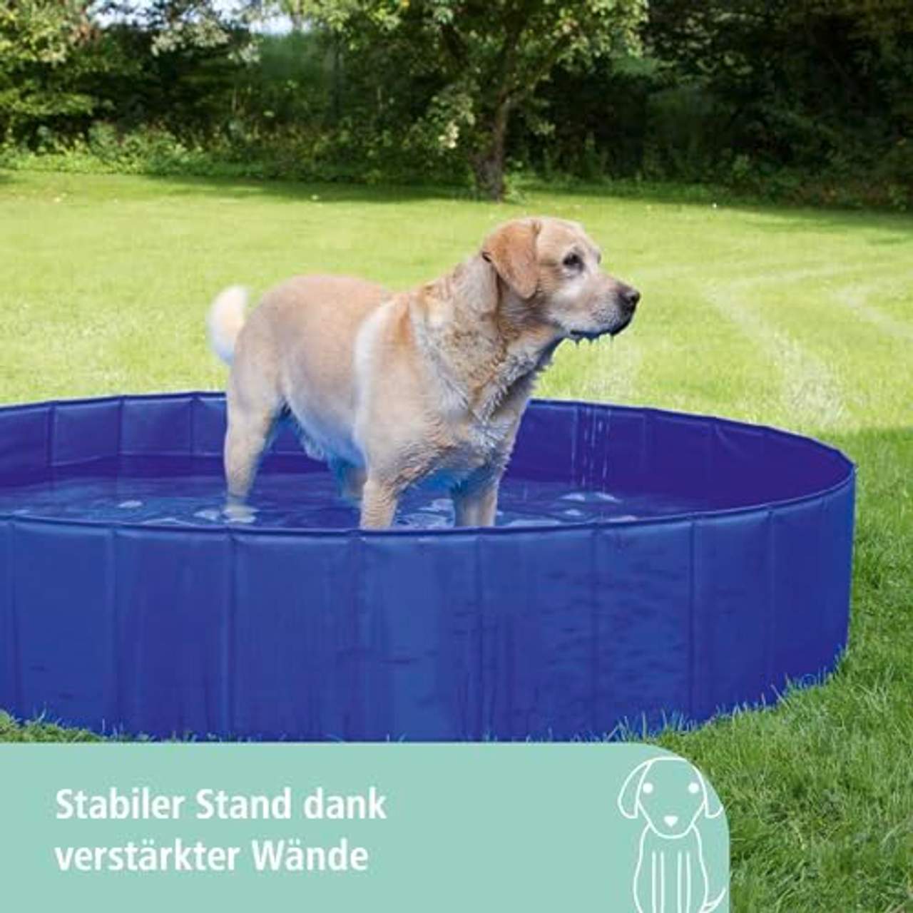Kerbl Hundepool Kunststoff Hunde Pool