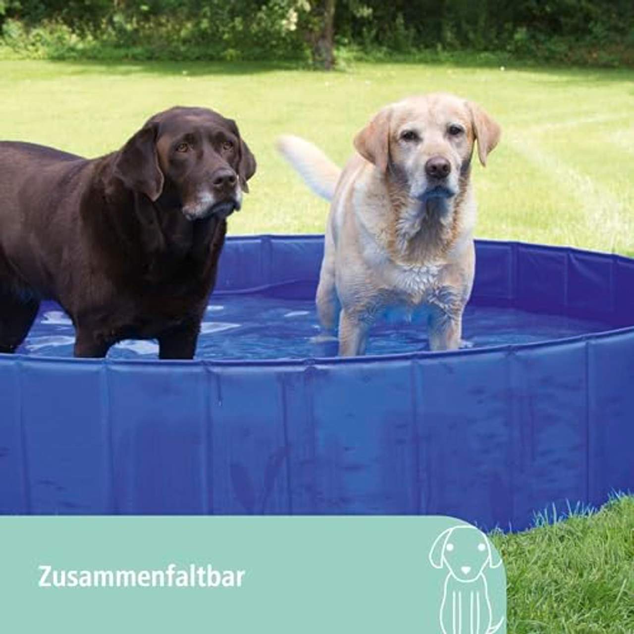Kerbl Hundepool Kunststoff Hunde Pool