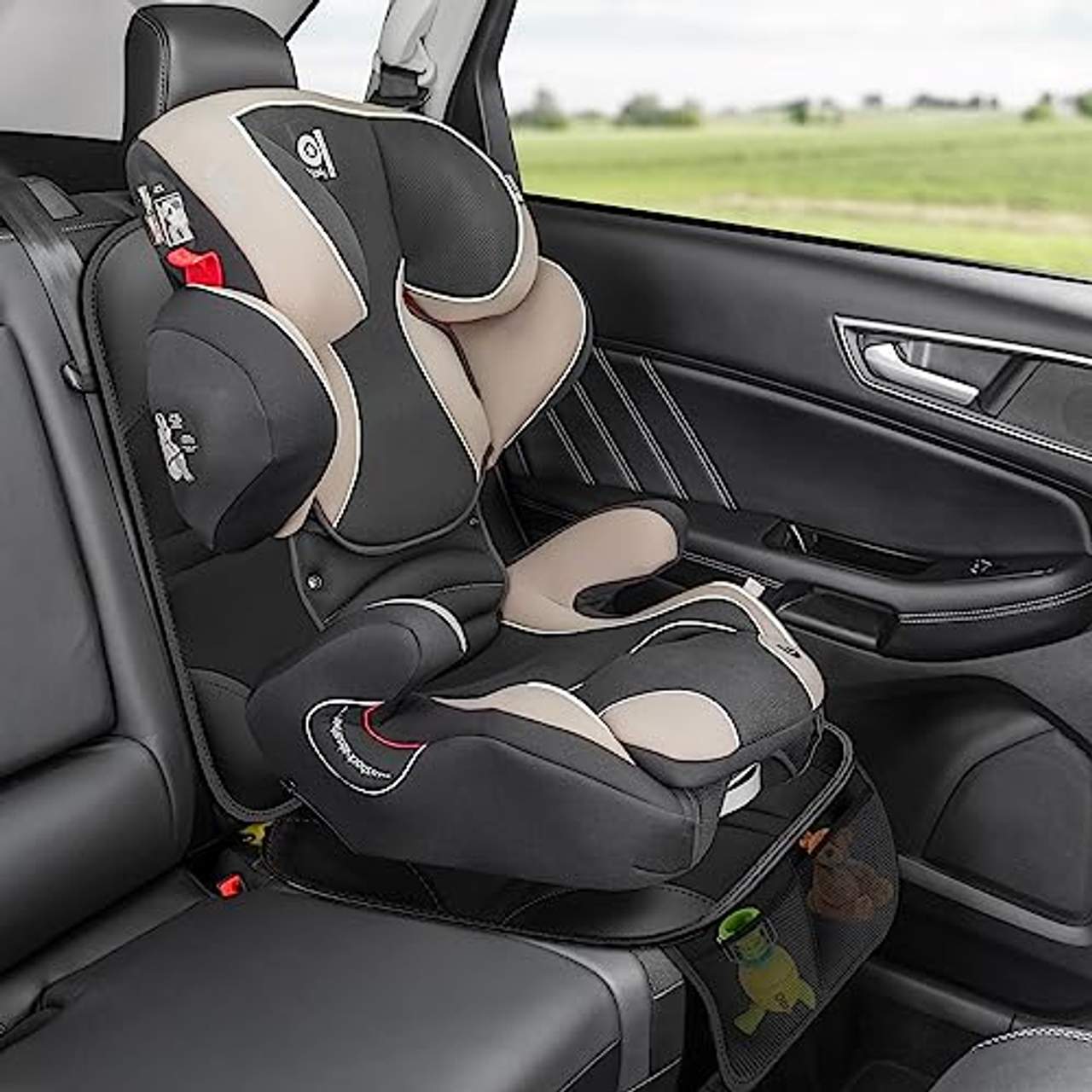 LIPJISL Autositzschutz Kindersitzunterlage
