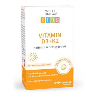 White Omega Vitamin D3+K2