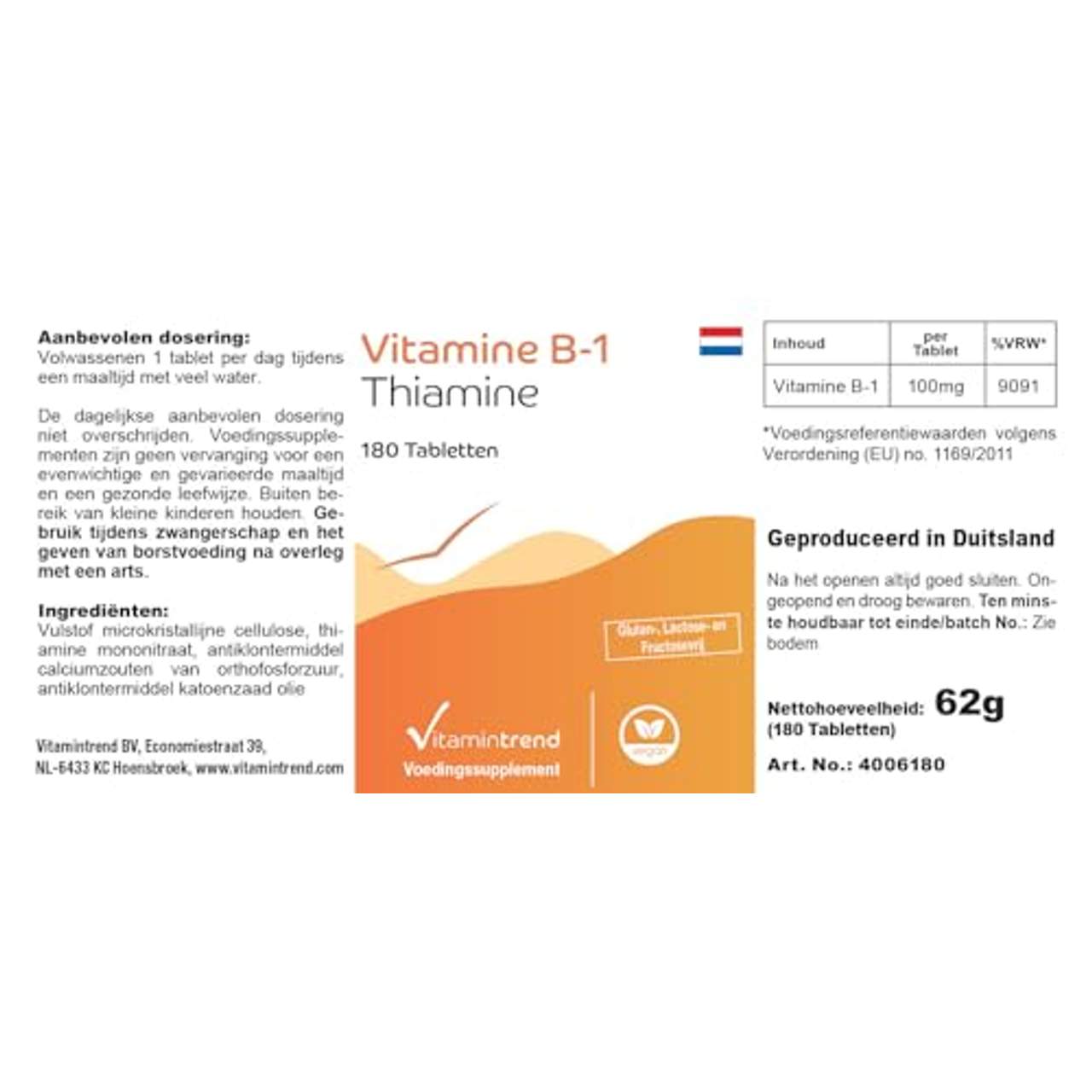 Vitamintrend Vitamin B1