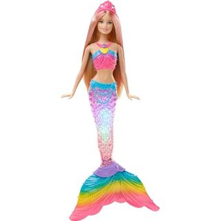 Barbie DHC40 Dreamtopia Regenbogenlicht Meerjungfrau Puppe