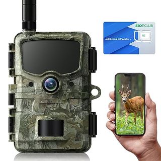 VOOPEAK 4G LTE Wildkamera mit Handyübertragung APP