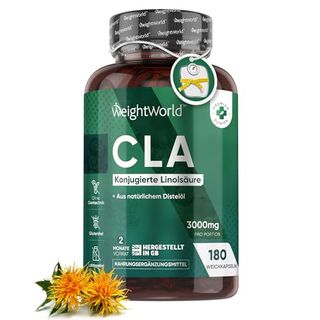 WeightWorld CLA Kapseln 3000 mg CLA pro Tagesmenge