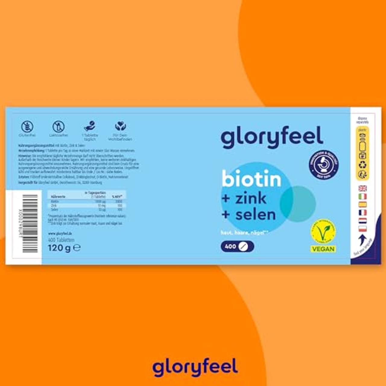 gloryfeel Biotin Zink