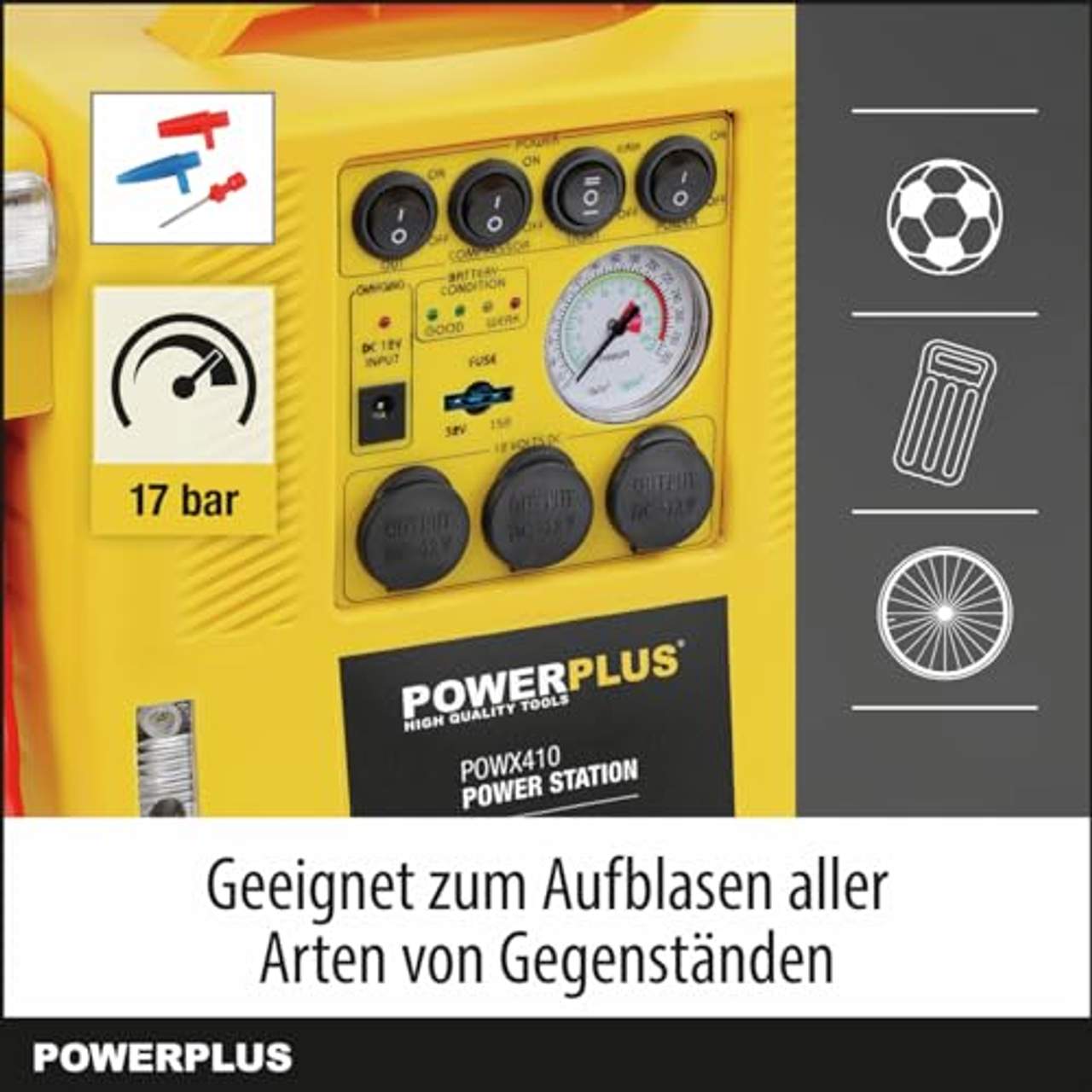 POWER plus Powerplus POWX410 Staathilfe