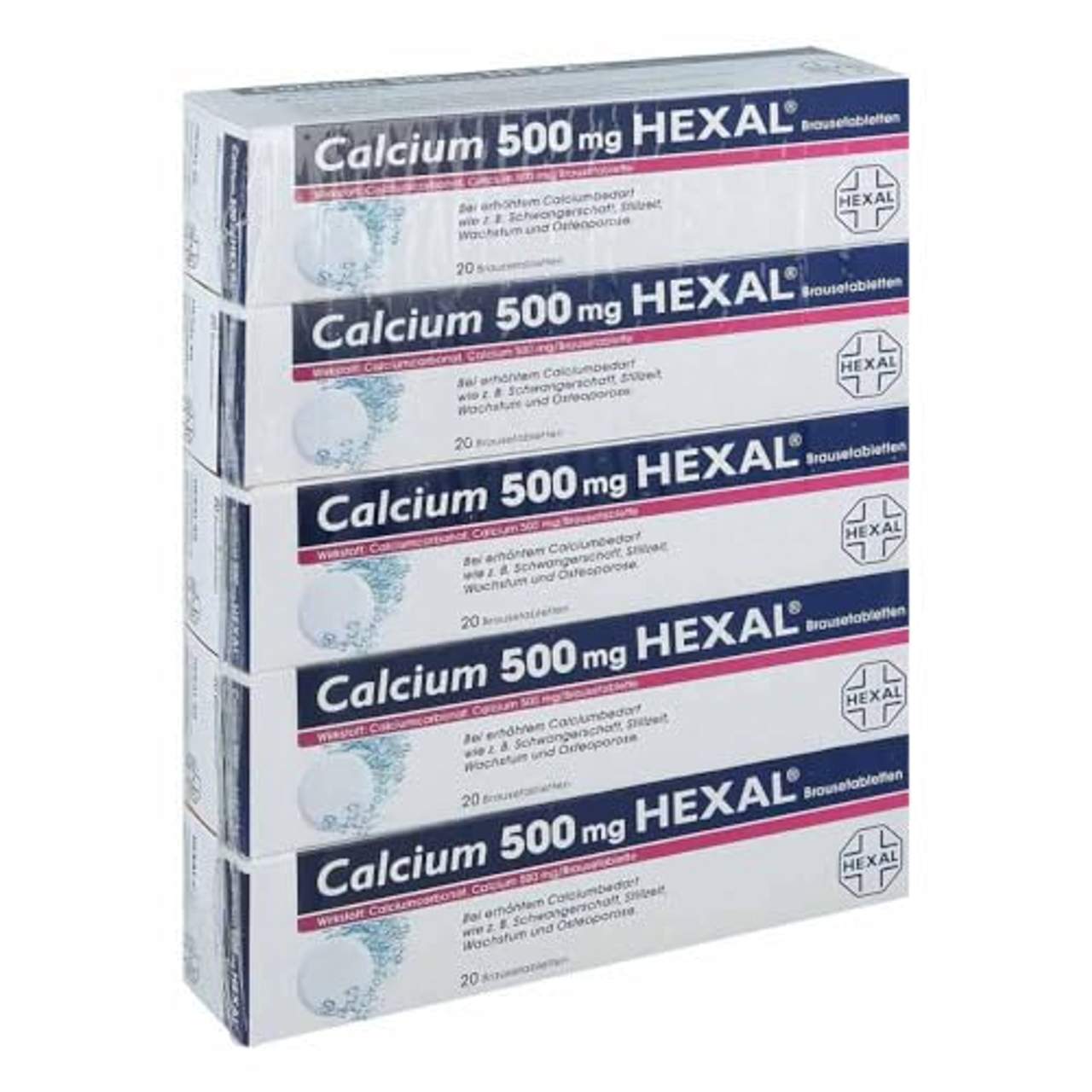 Calcium 500 mg Hexal Brausetabletten
