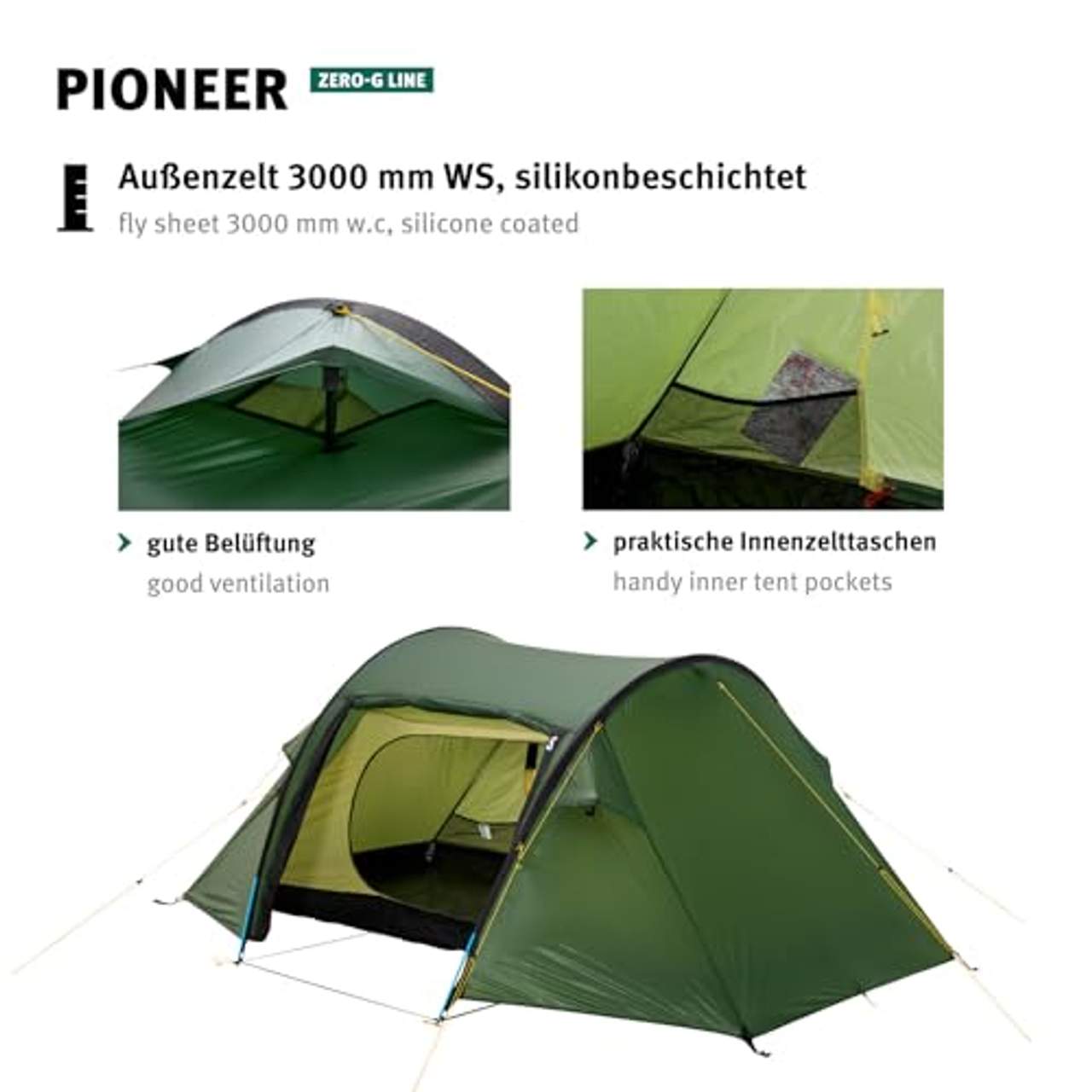 Wechsel Tents Tunnelzelt Pioneer