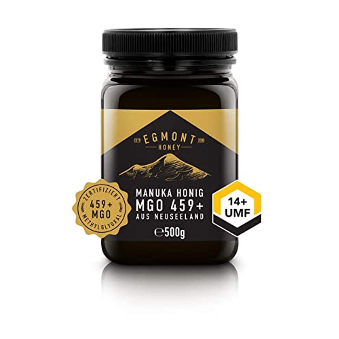 Egmont Honey Manuka-Honig 450+ MGO original aus Neuseeland UMF 14+