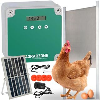 Agrarzone automatische Solar Hühnertür Hühnerklappe