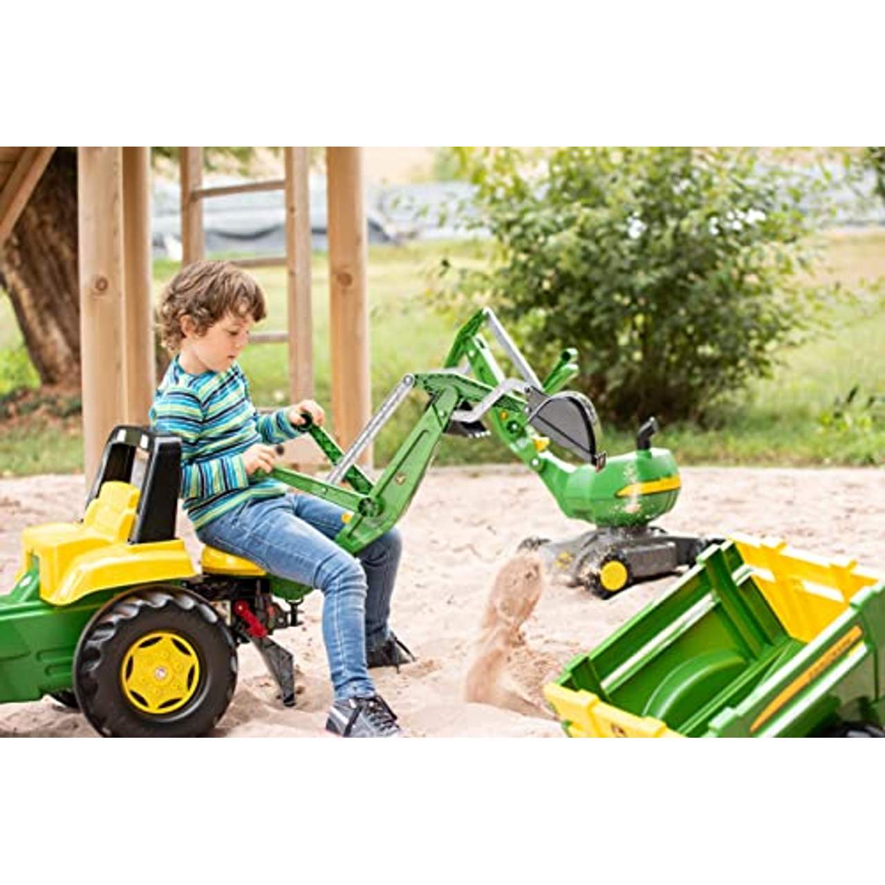Rolly Toys Traktor rollyJunior Trettraktor John Deere