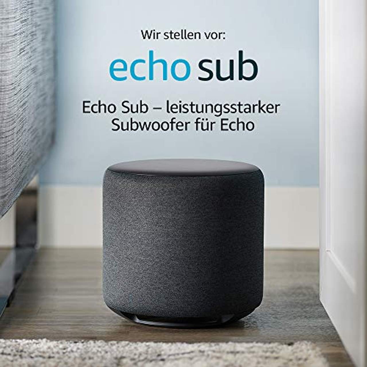 Amazon Echo Sub leistungsstarker Subwoofer