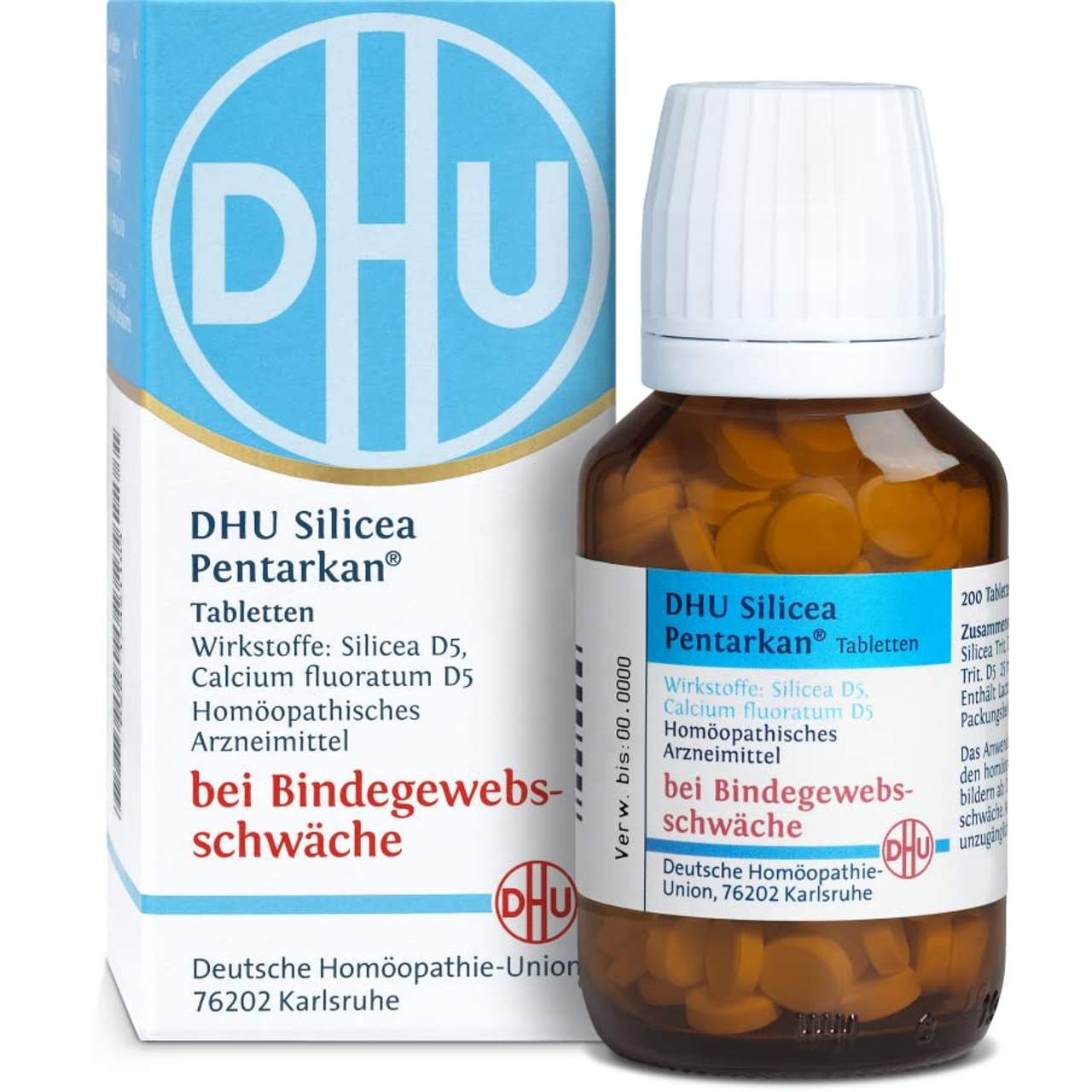 DHU Silicea Pentarkan Tabletten bei Bindegewebsschwäche
