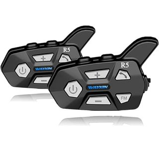 WAYXIN R5 Motorrad Headset Doppelpack