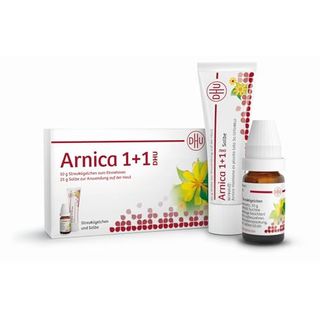 DHU Arnica 1+1 Streukügelchen und Salbe Kombipackung