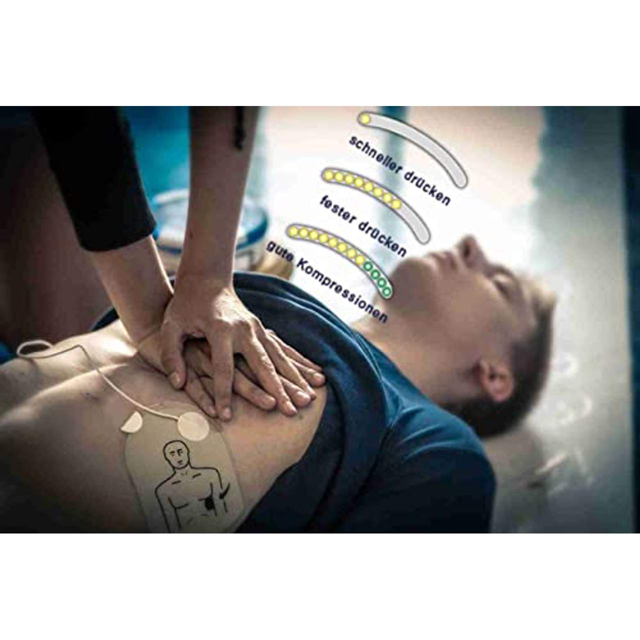 Erste Hilfe & Reanimations-Defibrillator HeartSine SAM 500P