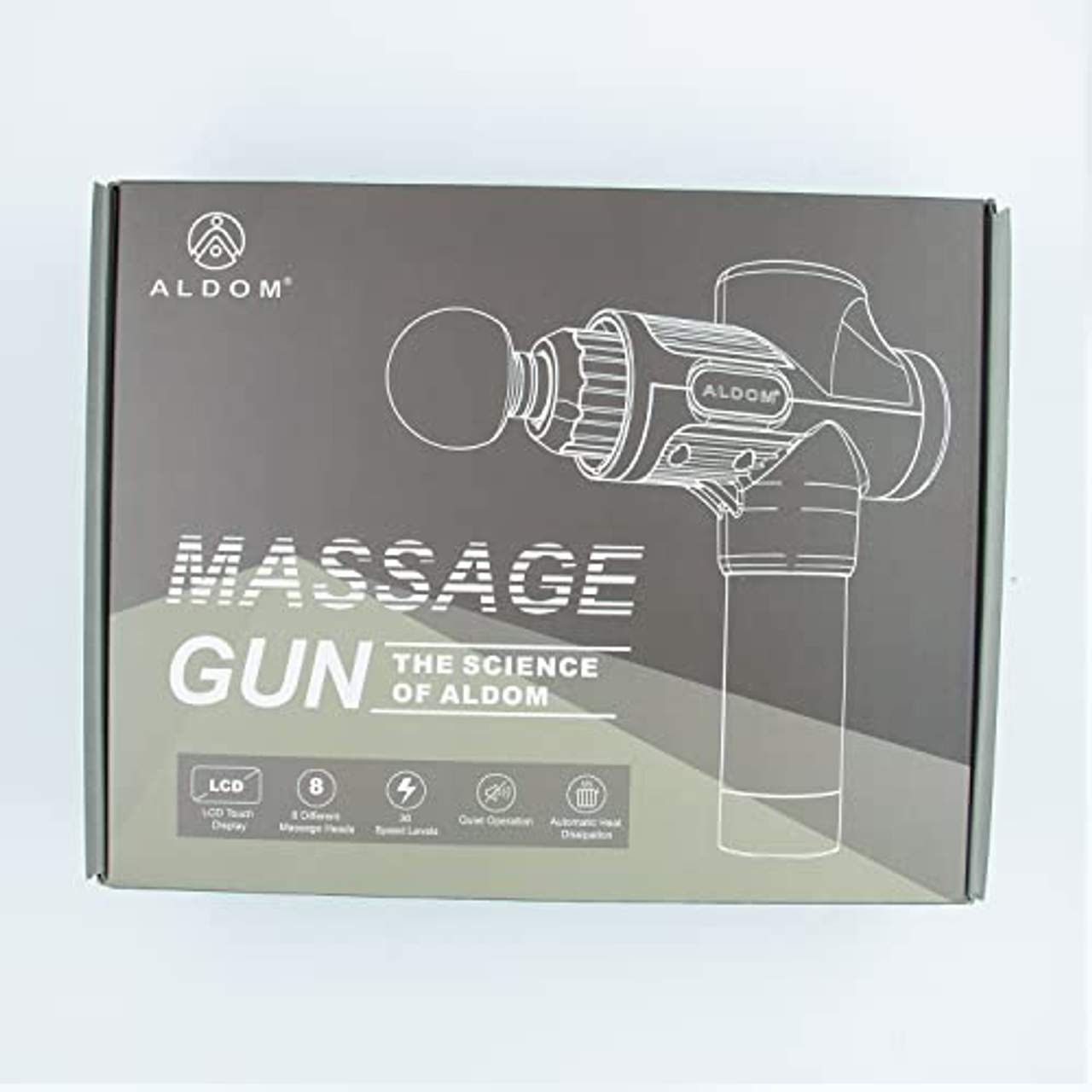 ALDOM Massagepistole für Muskelmassage
