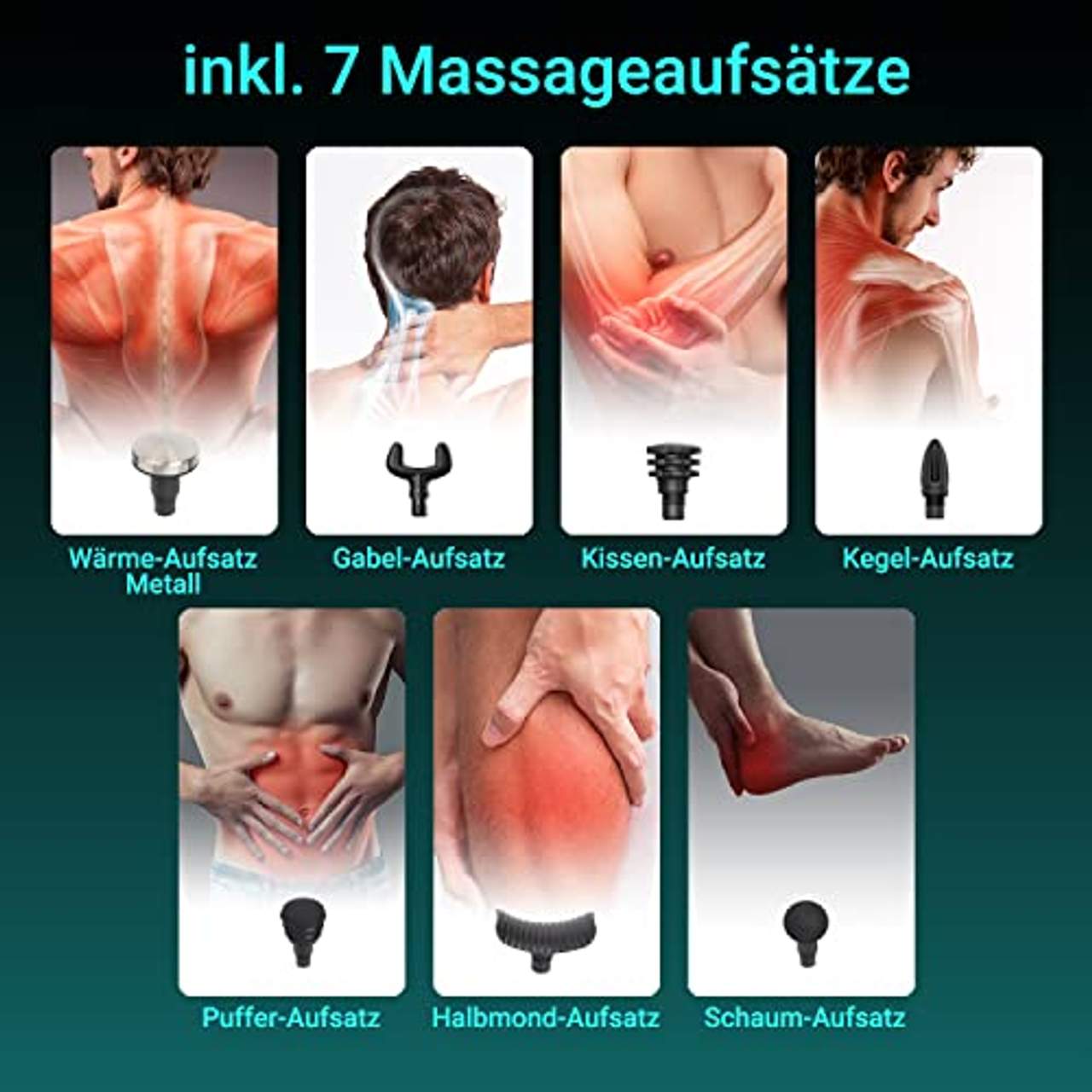 Massagepistole AsVIVA Physiovibe Pro MGN1 Massage Gun