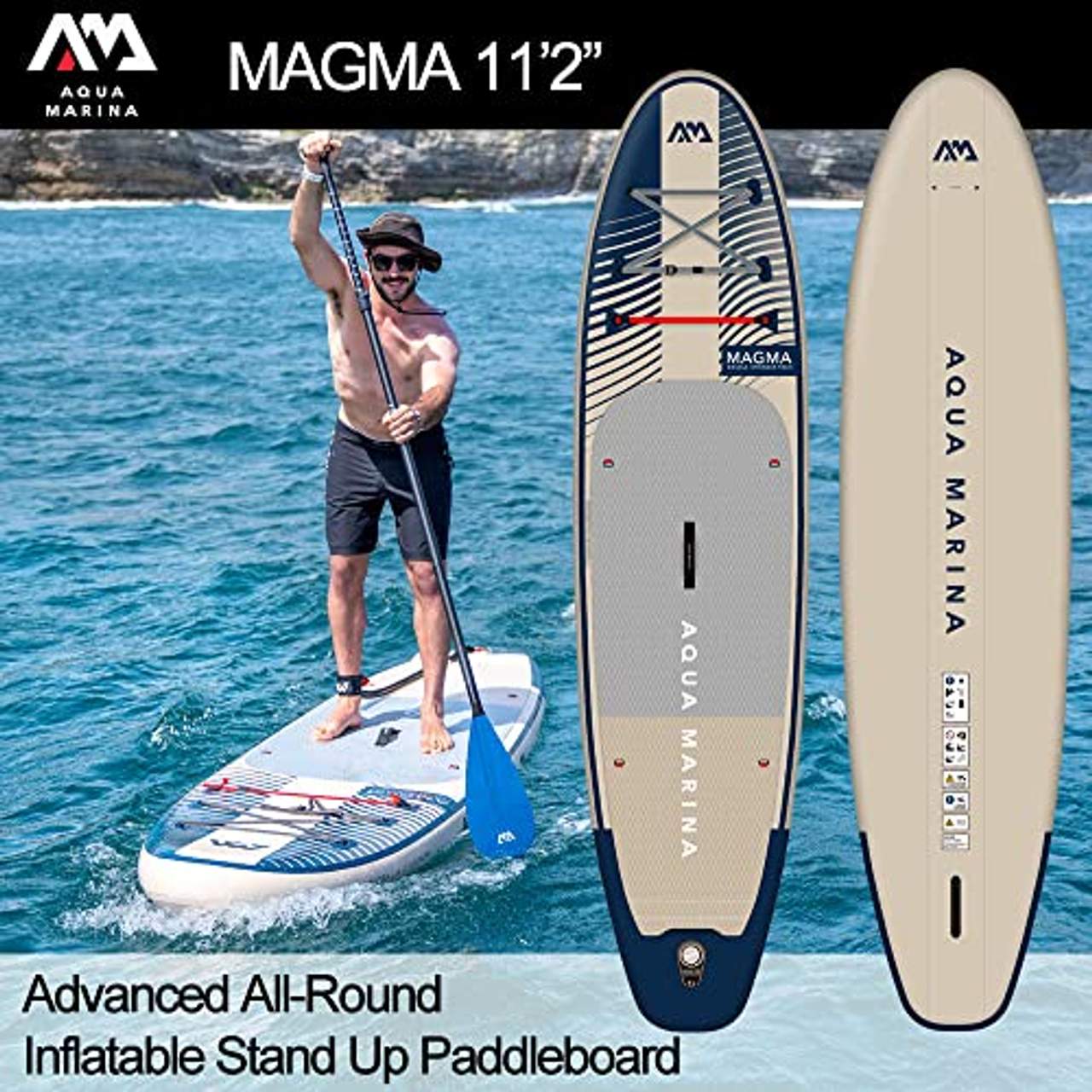 Aqua Marina Magma Premium aufblasbares Stand Up Paddle Board