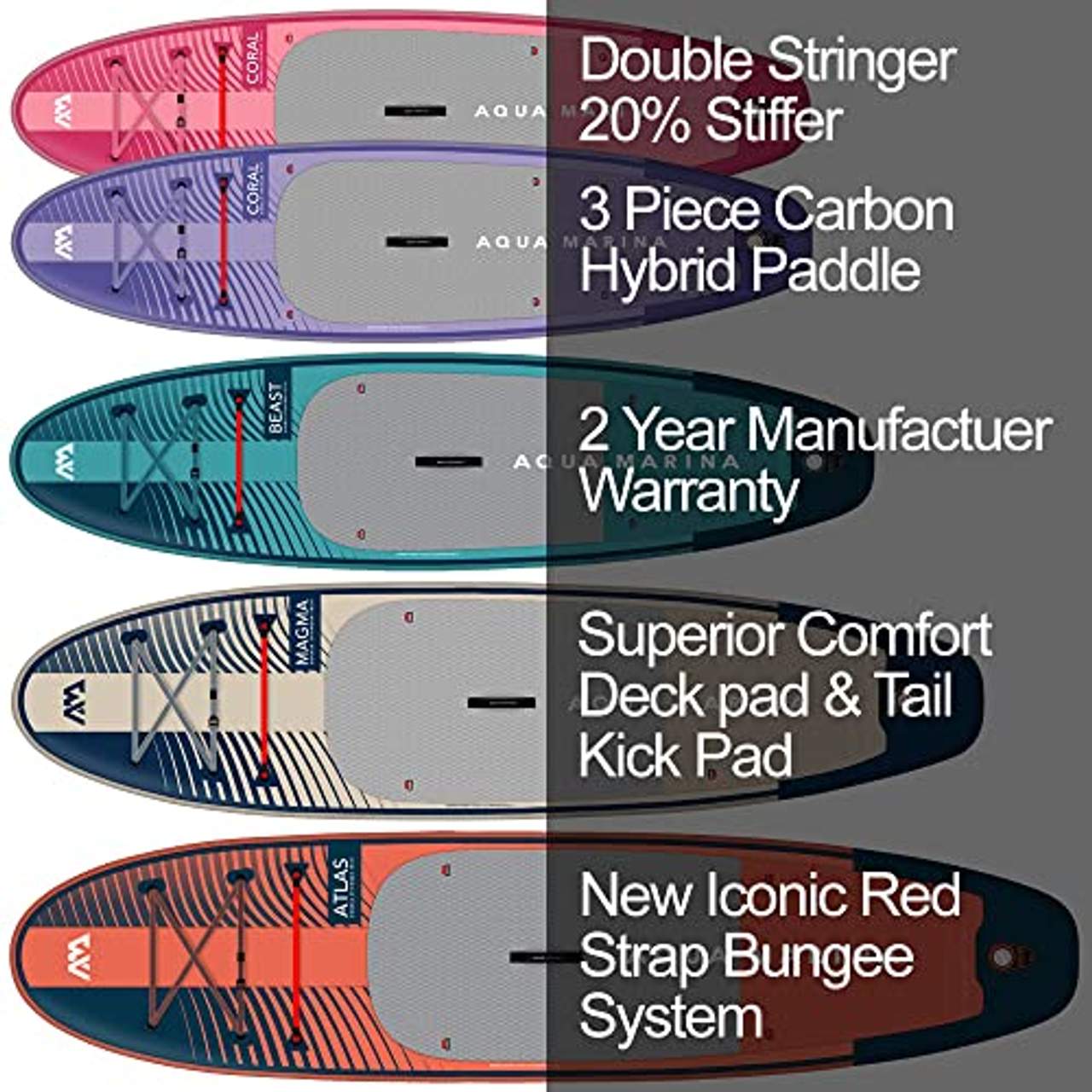 Aqua Marina Magma Premium aufblasbares Stand Up Paddle Board