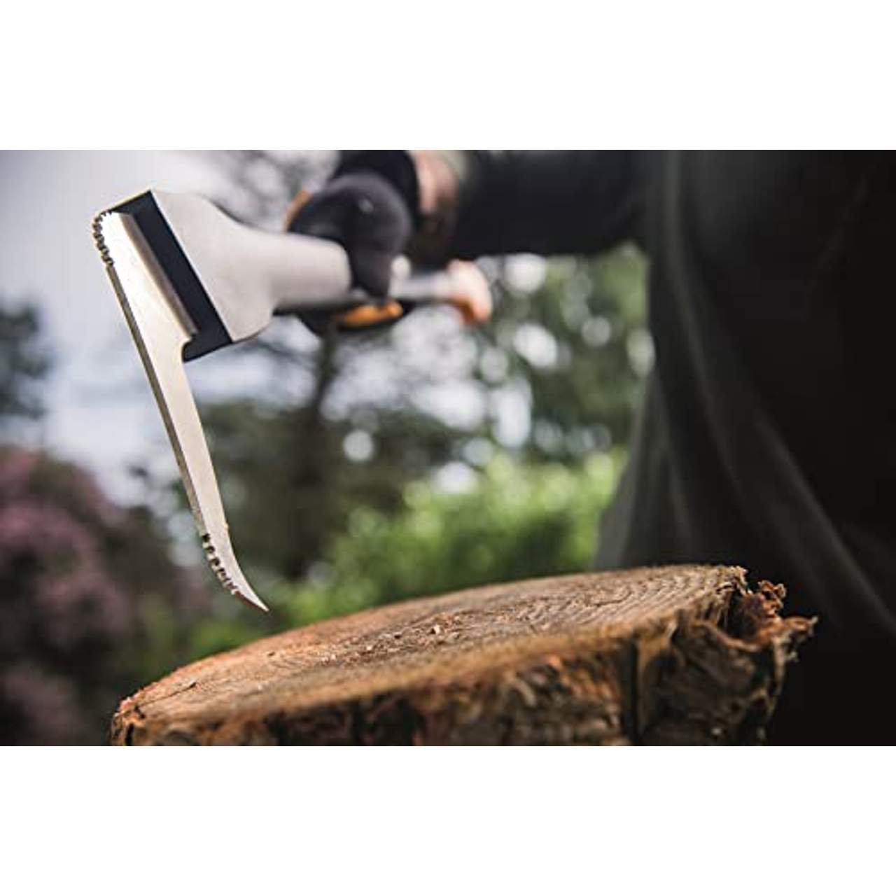 Fiskars Lange Hand-Sappie zur Holzbearbeitung
