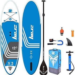 Zray X-Rider X3 12.0 SUP Board Stand Up Paddle Surf-Board ALU Paddel 365x81x15cm
