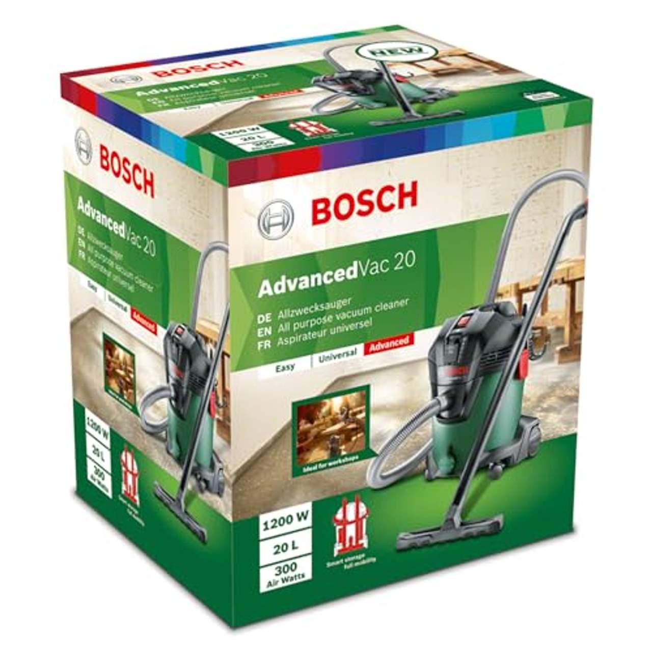 Bosch Nass- und Trockensauger AdvancedVac 20