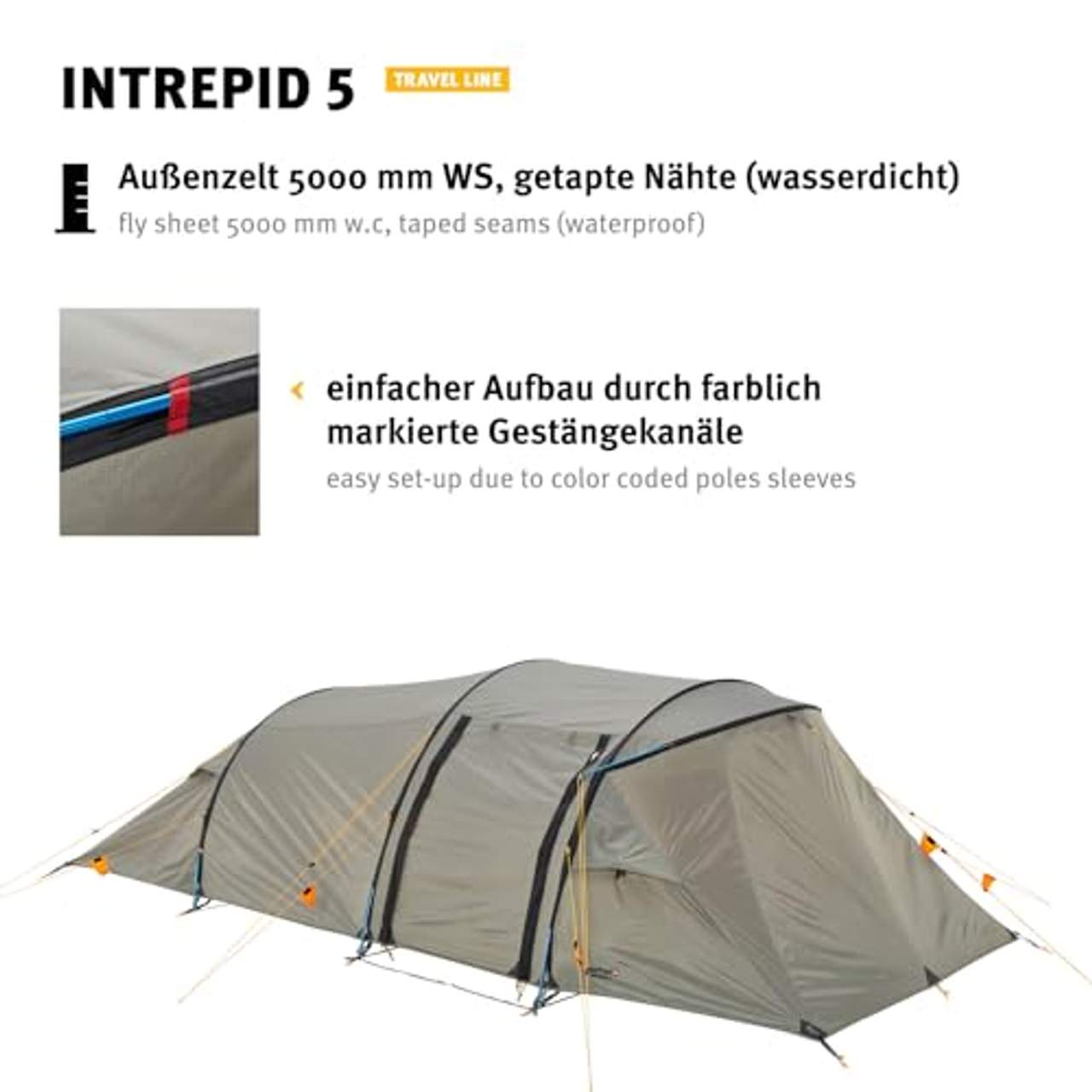 Wechsel Tents Tunnelzelt Intrepid 5