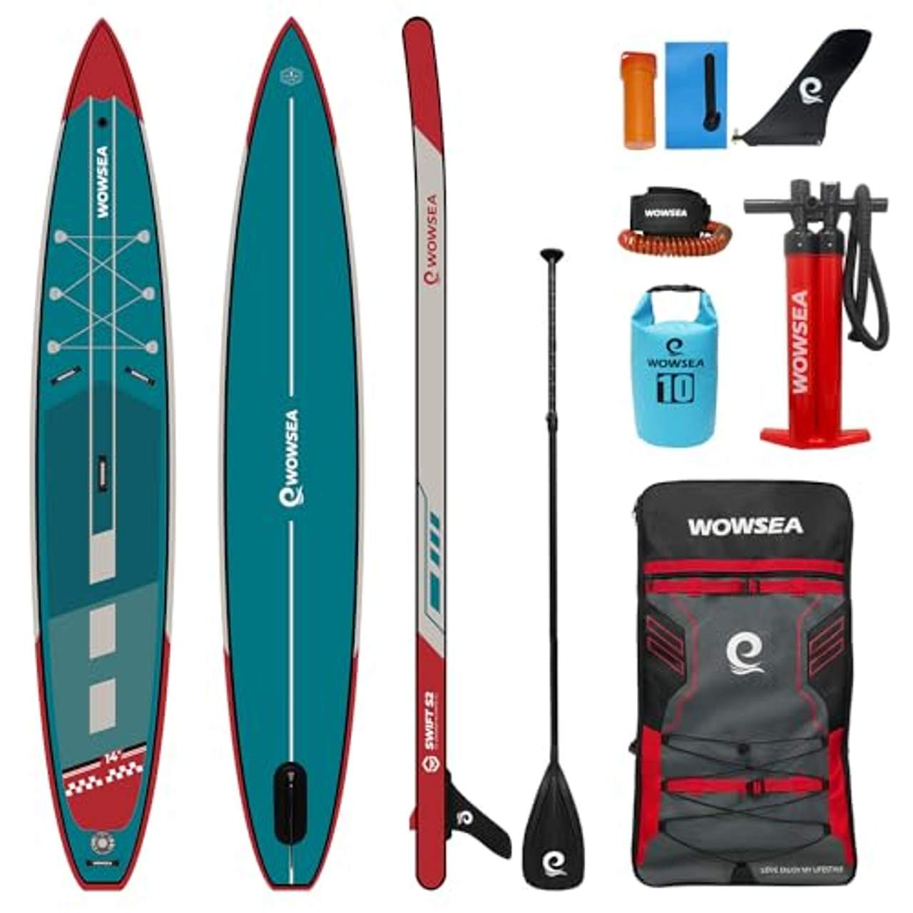 WOWSEA Swift S2 Aufblasbares Stand Up Paddle Board