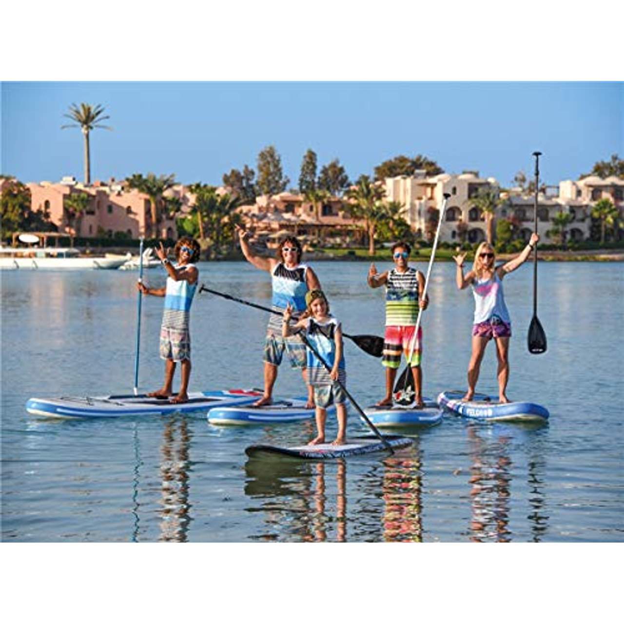 Wassersport F2 Ocean 9'2" SUP Set Kinder Stand Up Paddle Board Isup