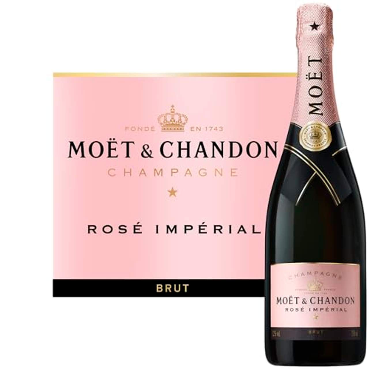 Moët & Chandon Impérial Rosé in Geschenkverpackung
