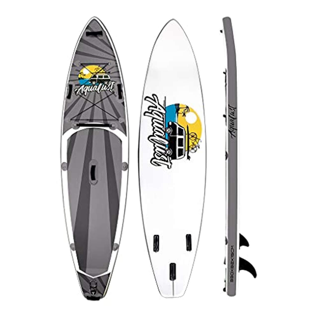 AQUALUST 10'8" Cruiser SUP Board Stand Up Paddle Surf Isup Leash