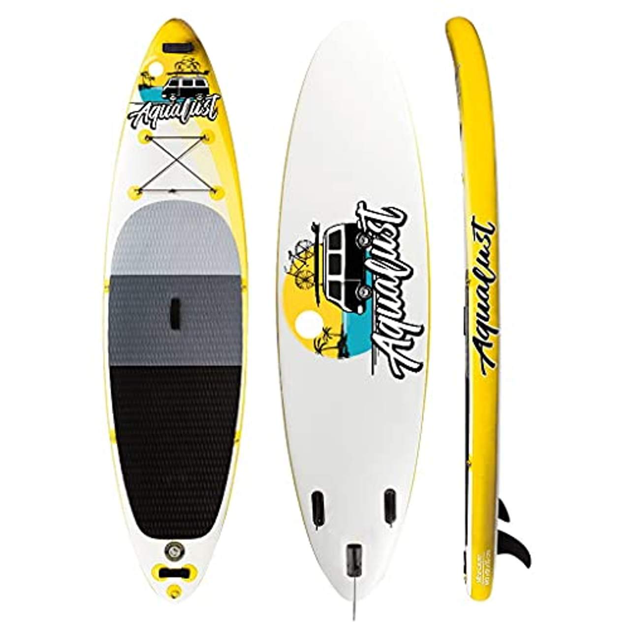 AQUALUST 10'6" SUP Board Stand Up Paddle Surf-Board Kajak Paddel Sitz