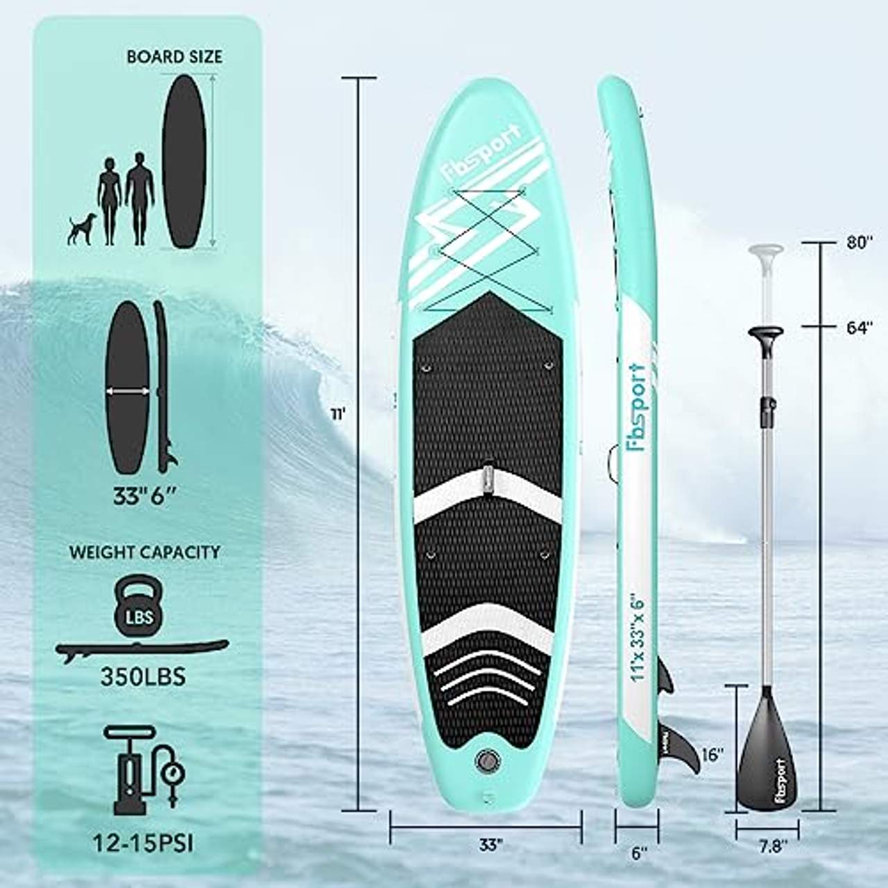 Premium aufblasbares Stand Up Paddle Board