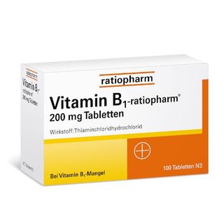 Vitamin B1-RATIOPHARM 200 mg Tabletten 100 St