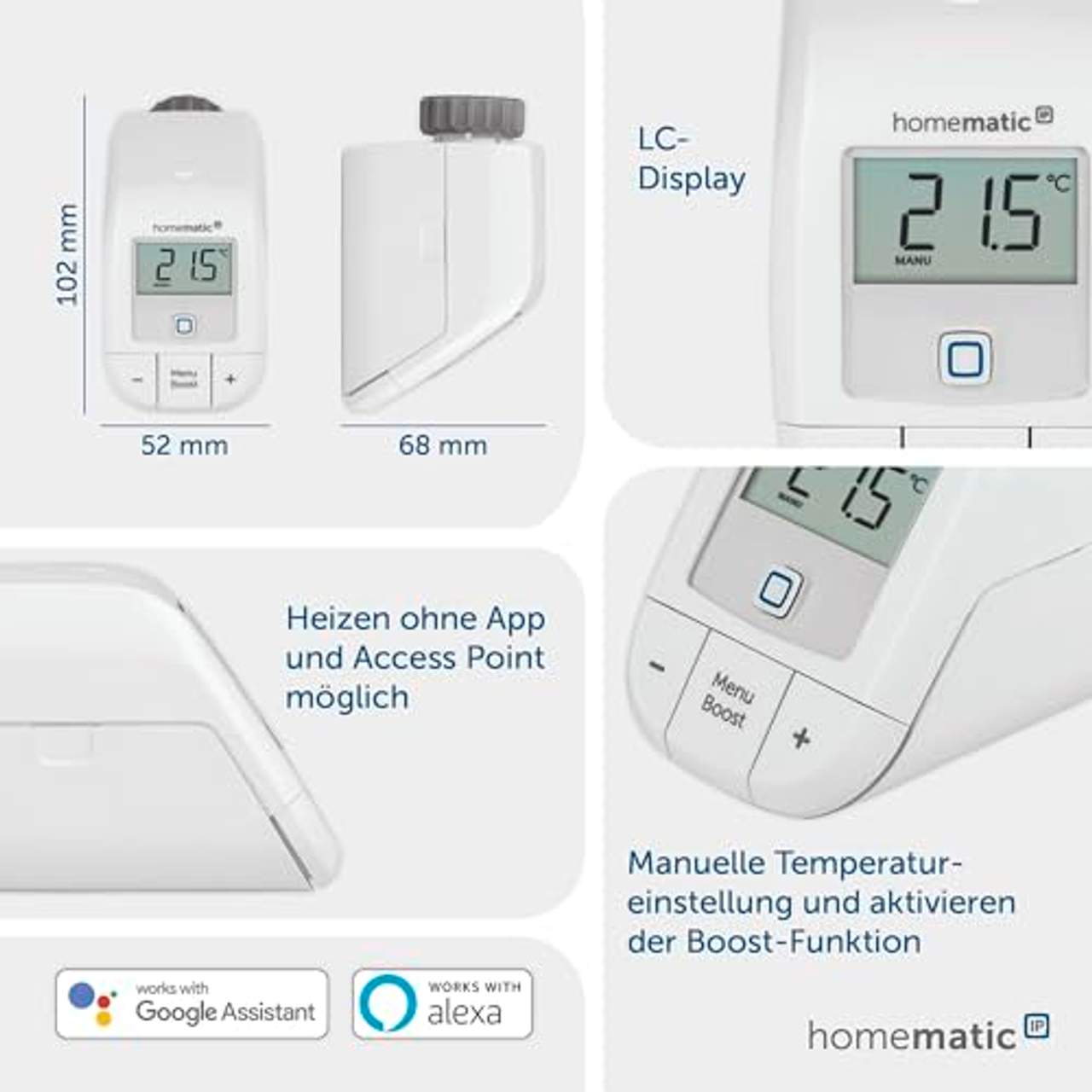 Homematic IP Smart Home Heizkörperthermostat