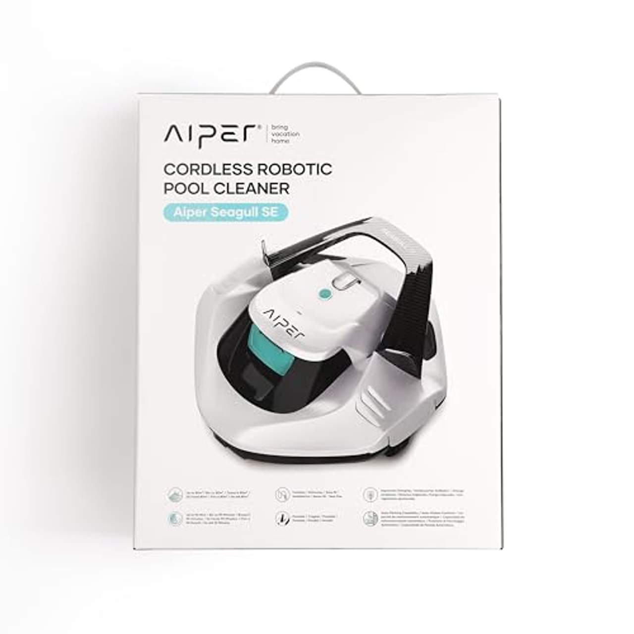 AIPER Poolroboter 90 Minuten Leistungsstarke Reinigung