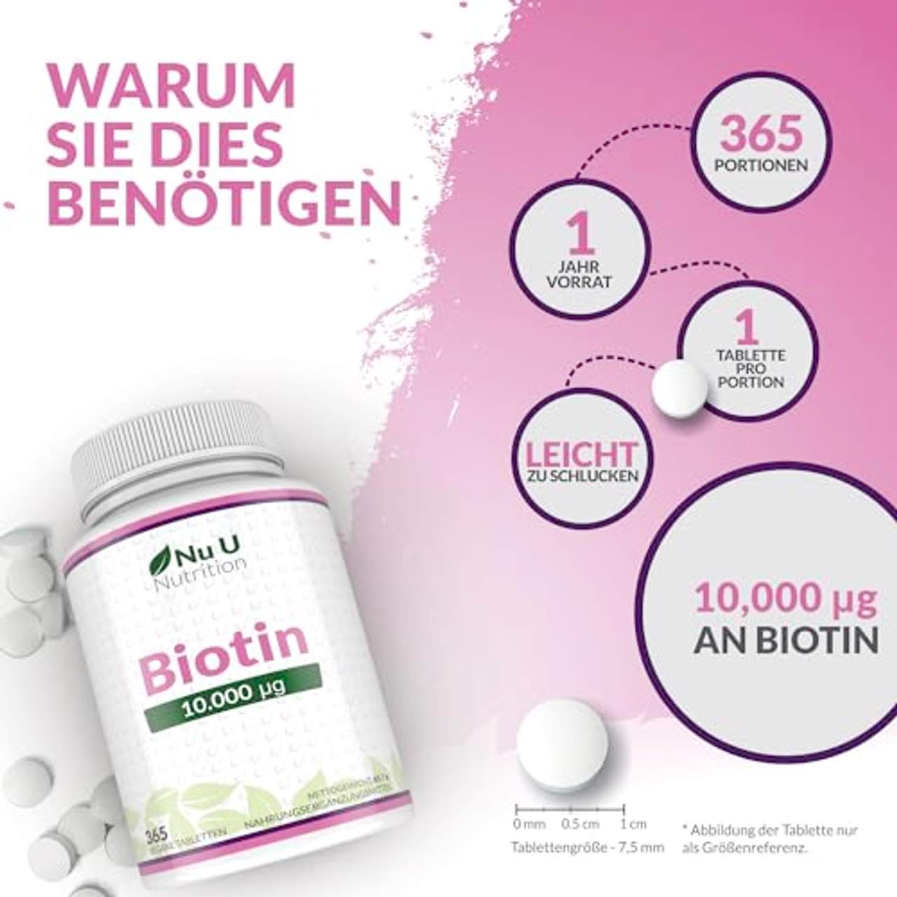 Biotin hochdosiert 10.000 mcg