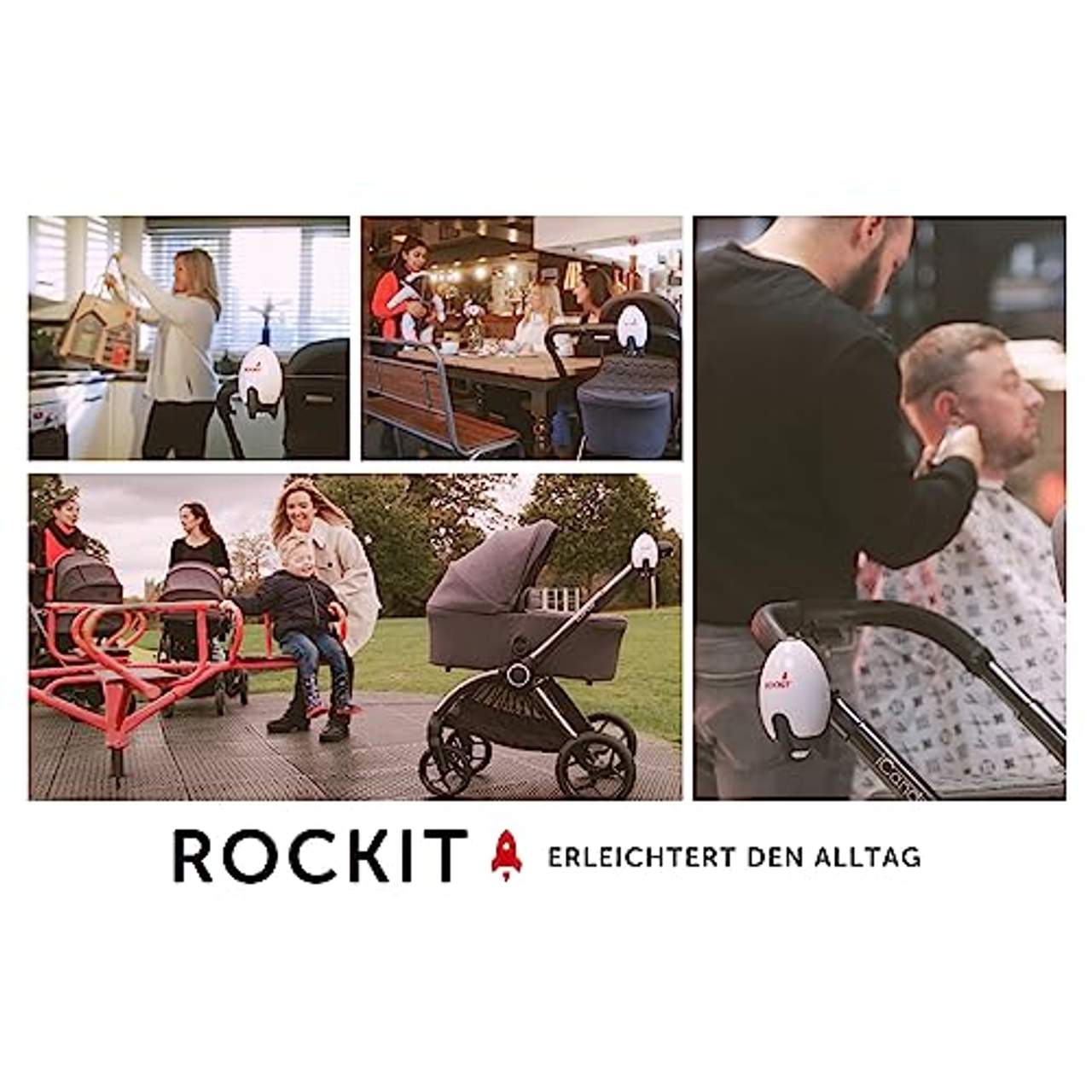 ROCKIT Kinderwagenschaukler -Das Original- Baby Rocker Rakete