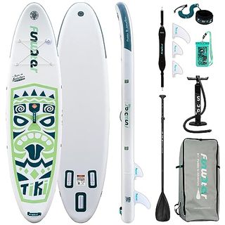 FunWater Aufblasbares Stand Up Paddle Board Surfbrett SUP Komplettes