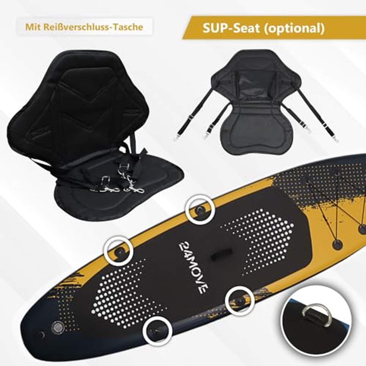 24MOVE Sup Board Set Premium Stand Up Paddle Board 320cm