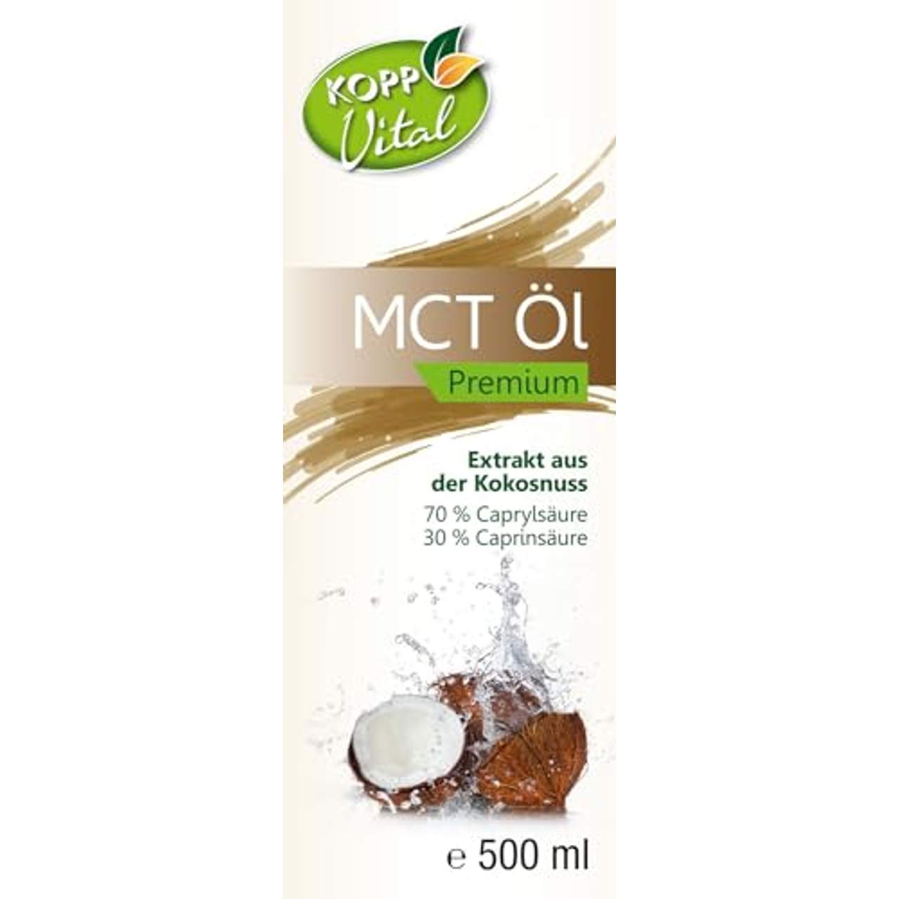 Kopp Vital MCT-Öl 100 Prozent Premium-Qualität