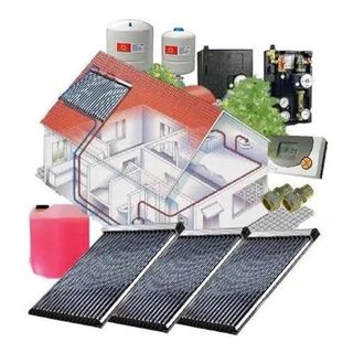 Solarpaket WT-B/30 Röhrenkollektorset 30-3 15,15 m²