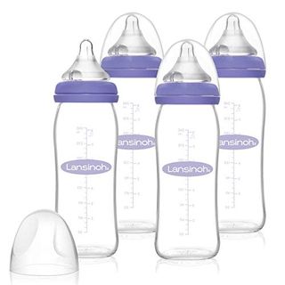 Lansinoh Glas Flaschenset Babyflaschen