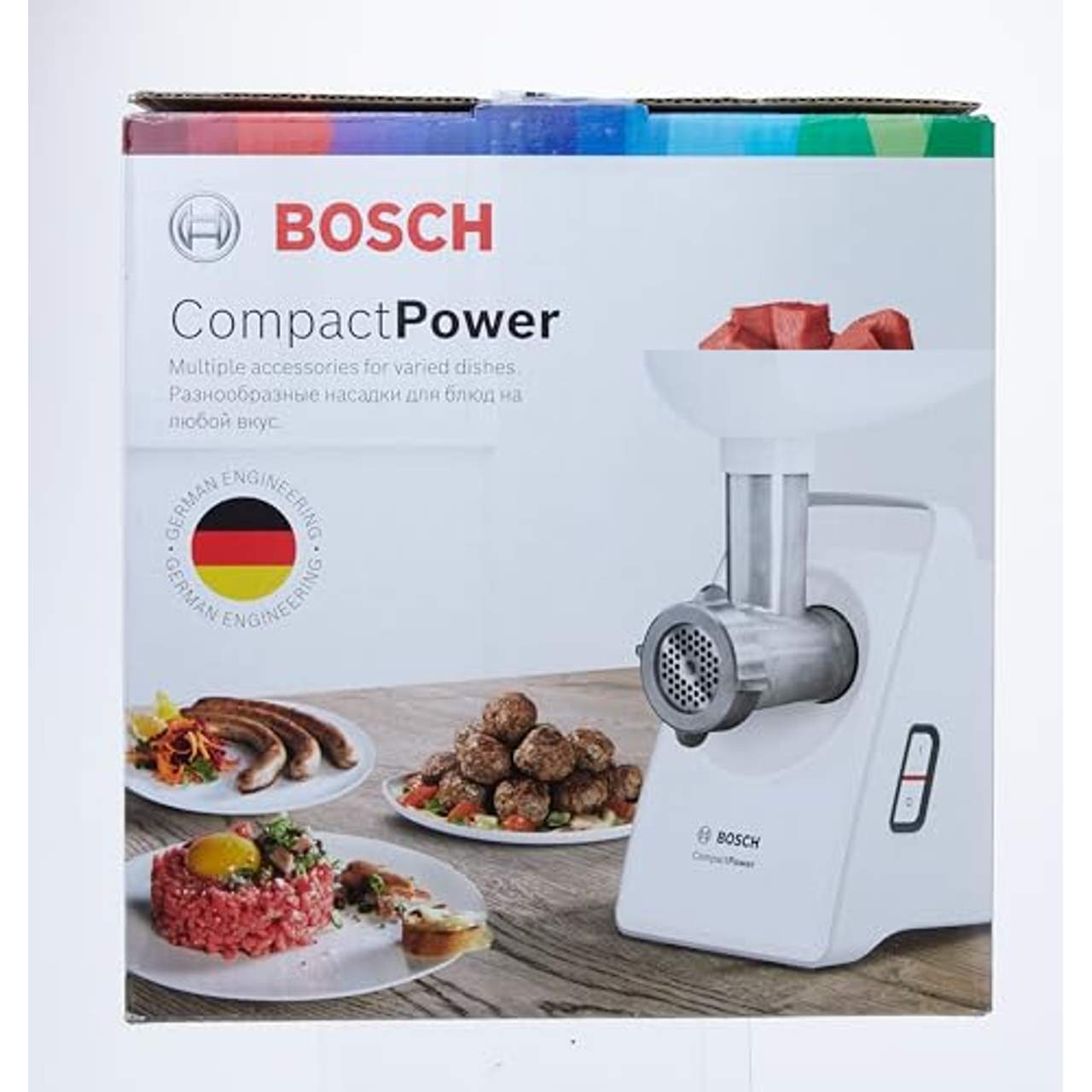 Bosch MFW3520W CompactPower Fleischwolf