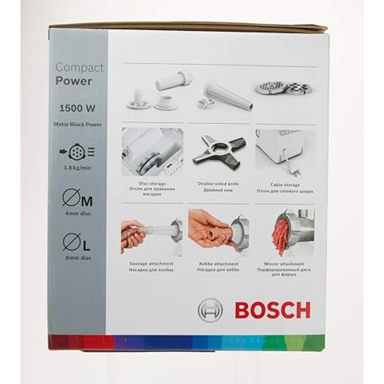 Bosch MFW3520W CompactPower Fleischwolf