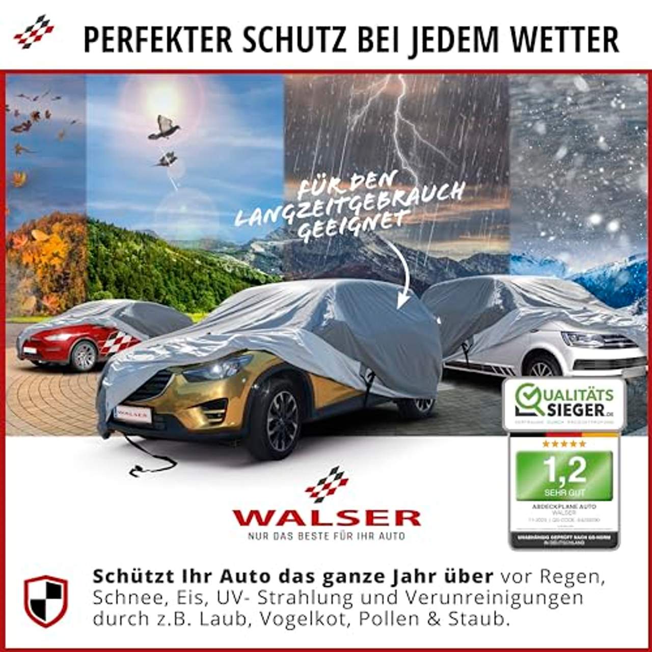 Walser Premium Abdeckplane Auto All Weather Plus